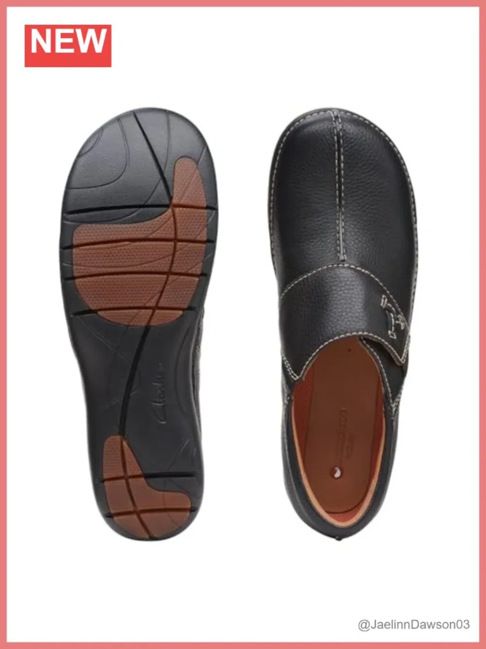 Women's Leather Slip-On Loafers Flat Open Toe Casual Walking Shoes